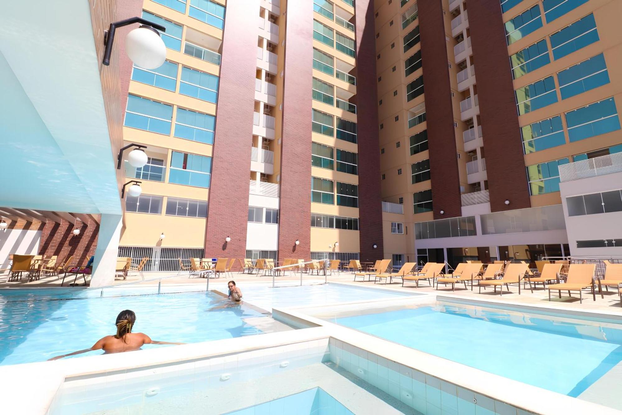 Piazza Diroma Com Acesso Ao Acqua Park Appartement Caldas Novas Buitenkant foto