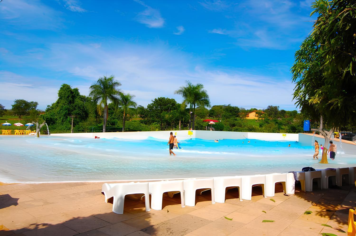 Piazza Diroma Com Acesso Ao Acqua Park Appartement Caldas Novas Buitenkant foto
