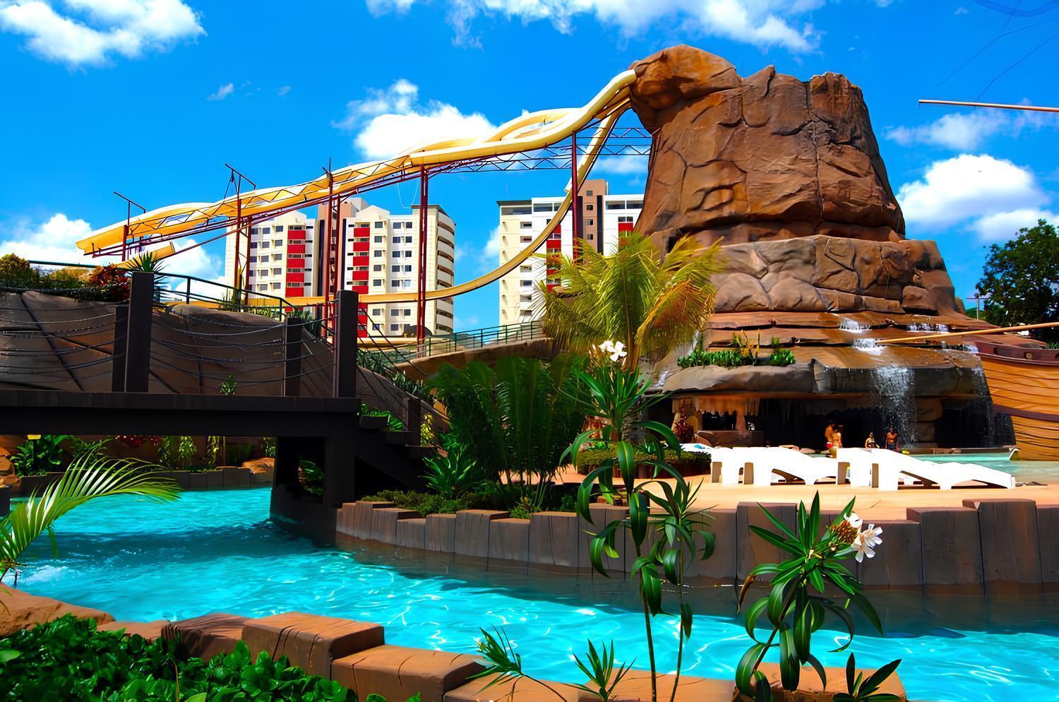 Piazza Diroma Com Acesso Ao Acqua Park Appartement Caldas Novas Buitenkant foto